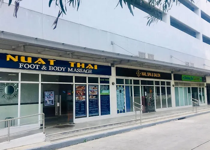 Relaxing 1br In Quezon City, Garden View With Pool & Mall