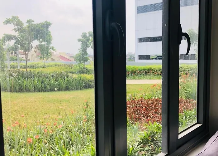 Relaxing 1br In Quezon City, Garden View With Pool & Mall Apartamento Manila